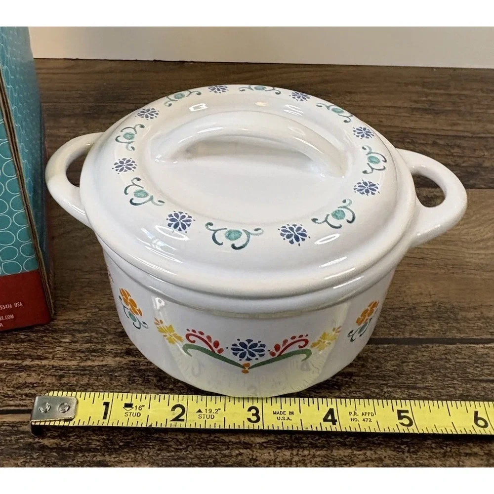 Nordic Ware Ceramic Mini Cocottes 2 Piece Set 13.5 Oz